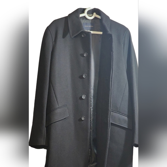 Men's Trench Coat, Black, Med. - Picture 8 of 8